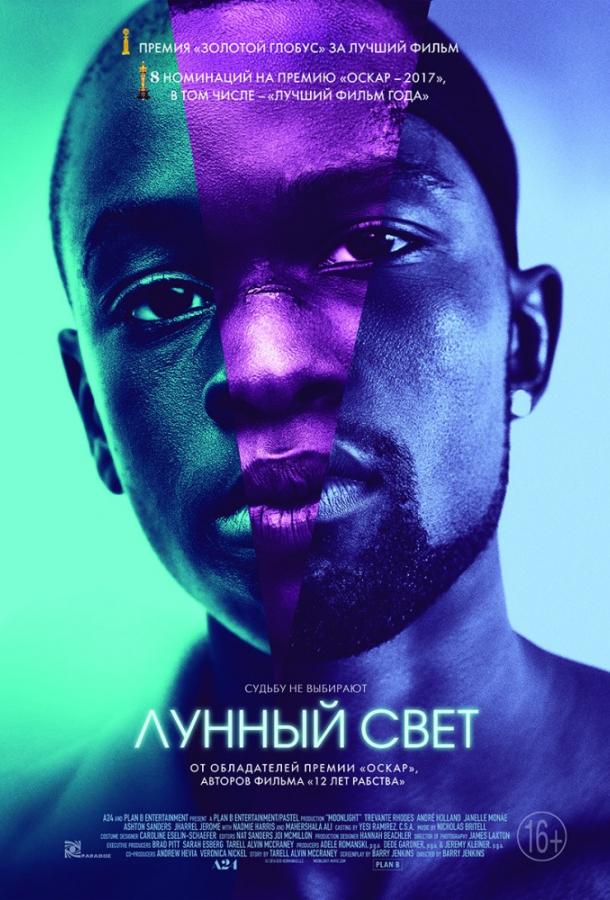 Фильм Лунный свет 2016 смотреть онлайн с Эштоном Сандерсом и Треванте Роудсом